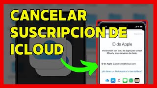 ✅COMO CANCELAR UNA SUSCRIPCION DE ICLOUD [upl. by Sitoel]