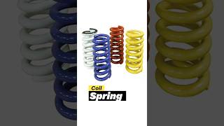 Spring  Coil spring  Hourglass Spring  barrel spring  Flat spring shorts electricmotor [upl. by Clayson]