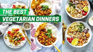 4 EASY VEGETARIAN DINNER RECIPES  Simple and Delicious Dinner Ideas Even Meat Eaters Will Love [upl. by Aulea]