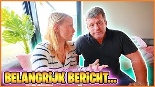 BELANGRiJKE MEDEDELiNG   Bellinga Vlog 3070 [upl. by Pardner]