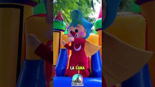 Amigos saltando en la cama  Plim Plim 🤡 plimplim musicainfantil cancionesinfantiles shorts [upl. by Dehnel354]