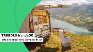 The allnew TROBOLO WandaGO composting toilet for your campervan 🚽 💚 [upl. by Richara]