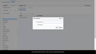 Create a Codelist [upl. by Watt]