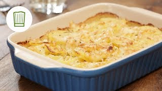 Klassisches Kartoffelgratin  Chefkochde [upl. by Elman]