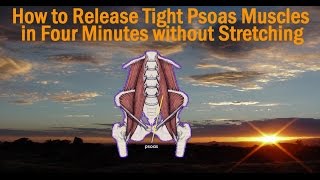 How to Release a Tight Psoas in Minutes  How Do You Release Tight Muscles without Stretching [upl. by Reinhold]