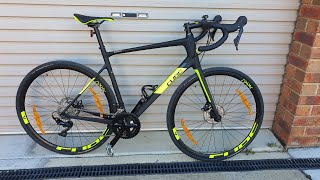 Cube Attain GTC Race Carbon Bike Review By Amateur Cyclist [upl. by Acireit]