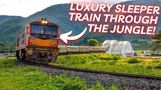 Bangkok to Chiang Mai by Sleeper Train through the JUNGLE [upl. by Cyrie]