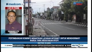 Operator Seluler Taat Aturan Nyepi tanpa Internet di Bali [upl. by Leanard]