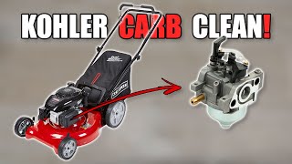 Craftsman Mower Starts but Wont Stay Running  FIXED [upl. by Citarella]