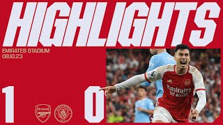 HIGHLIGHTS  Arsenal vs Manchester City 10  Martinelli returns to win it [upl. by Jill]