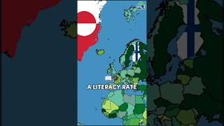 This Country has the HIGHEST LITERACY RATE 📚🤓☝️shorts geography [upl. by Roer]