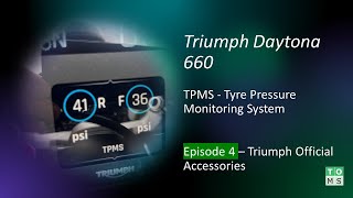 Daytona 660  TPMS [upl. by Ollie468]