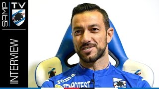 Quagliarella esclusivo «Samp riscriviamo la storia» [upl. by Akineg356]