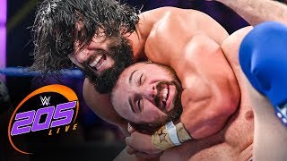 Oney Lorcan vs Tony Nese vs Ariya Daivari WWE 205 Live Oct 18 2019 [upl. by Schriever476]