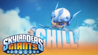 Meet the Skylanders LightCore Chill l Skylanders Giants l Skylanders [upl. by Adlemy]