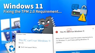 Dont Have TPM 20 You Don’t Need It Intel PTTAMD fTPM and Running Windows 11 [upl. by Ecadnarb439]