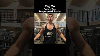 Jeden Tag Magerquark 🚀💪 muskelaufbau gymvlog magerquark [upl. by Howlend]