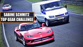 Sabine Schmitz Top Gear Challenge Tribute by Viperconcept [upl. by Eniortna]