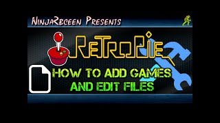 RetropieAdd games and edit files for Emulation [upl. by Jacqui754]