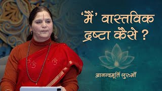 ‘मैं’ वास्तविक द्रष्टा कैसे  Anandmurti Gurumaa [upl. by Nylesor250]