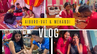 Didir aiburobhat ar Mehendi🥳🥳♥️🥳🥳BongPosto wedding bongposto sisterweddingvlog [upl. by Gae989]