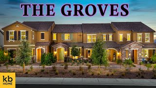 Affordable Townhomes For Sale in Henderson by KB Homes l The Groves Tour in S Las Vegas  Inspirada [upl. by Chaille630]