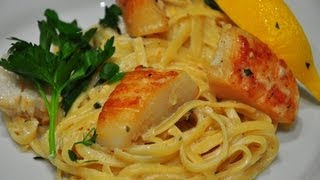 Seafood Linguine in a Cream Sauce [upl. by Tati]