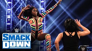 Naomi returns to SmackDown and puts Bayley on notice SmackDown Jan 31 2020 [upl. by Rehpotsyrk]