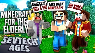 Minecraft  MINECRAFT FOR THE ELDERLY  SevTech Ages 24 [upl. by Shipp924]