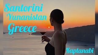 SANTORINI YUNANİSTAN TATIL CENNETİ [upl. by Atniuq347]