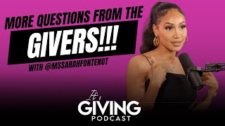 More Questions from the Givers with SarahFontenot [upl. by Ettie]