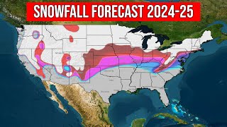 UPDATED This Is How Much Snowfall YOU Could See THIS WINTER [upl. by Salema259]