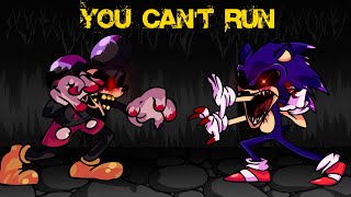 Mickey MouseEXE VS SonicEXE  You Cant Run Song FNF mod [upl. by Enrobyalc]