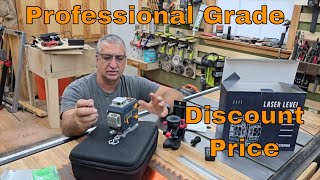 Professional Grade Laser Level CIGMAN CMS02 Review [upl. by Goldner]