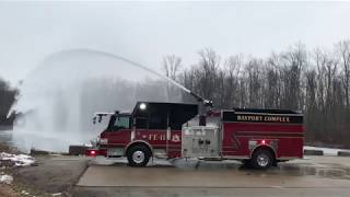 LyondellBasells new Pierce Velocity Industrial Pumper In Action [upl. by Nalym]