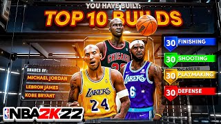 ALL THE BEST BUILDS in NBA 2K22 • BEST BADGES  GUARD amp CENTER BUILDS for CURRENT GEN  NEXT GEN [upl. by Sherrill904]