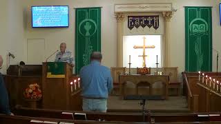 20241013 Knoxville IL 1st Christian Church Worship Service for Sunday October 13 2024 [upl. by Zoeller]