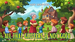 All that glitters is not gold story in English for Kids 2024  Folktales  A short moral story [upl. by Naud825]