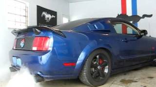 2006 Mustang GT with offroad H pipe and Bassani exhaust [upl. by Newfeld300]