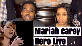 Mariah Carey  Hero Live Reaction [upl. by Hedvig904]