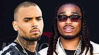 Quavo Drops a Response Track on Chris brown After Getting EVISCERATED [upl. by Ilam]