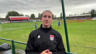 Lizzie BennettSteele  Stourbridge WFC v Middlesbrough FC Women  Post Match Interview [upl. by Melosa92]