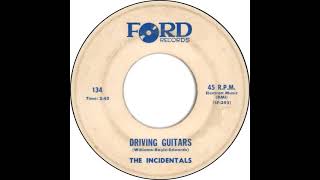 The Incidentals  Driving Guitars 1964 Rock amp Roll Instrumental [upl. by Enylcaj933]