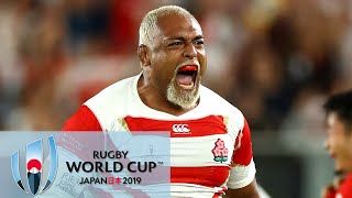 Rugby World Cup 2019 Japan vs Scotland  EXTENDED HIGHLIGHTS  101319  NBC Sports [upl. by Donny]