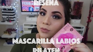 RESEÑA MASCARILLA PARA LABIOS PILATEN ♥ FERIBARUE [upl. by Hoem]