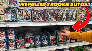 WE PULLED 2 ROOKIE AUTOS ON THIS CARD HUNTING TRIP🔥  HUGE MASSIVE FREE GIVEAWAY🚨 [upl. by Stormi]