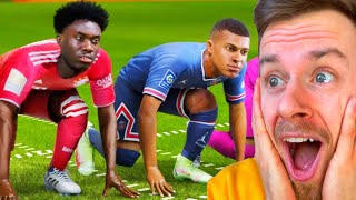 Wer ist der SCHNELLSTE SPIELER in FIFA 22 👀⚡️ Speed Test [upl. by Attem]