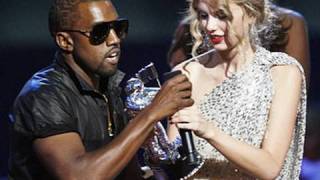 KANYE WEST INTERRUPTS TAYLOR SWIFT AT VMAS [upl. by Rubetta80]