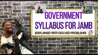 Jamb Government Syllabus Explained [upl. by Laux]