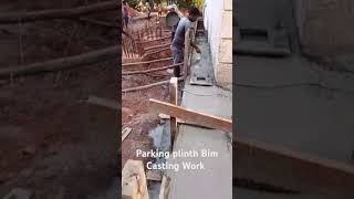 construction Plinth Bim Casting Work [upl. by Akemak]